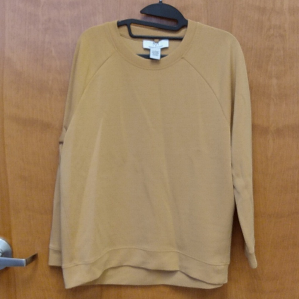Magaschoni Women's Camel Soft Crewneck
